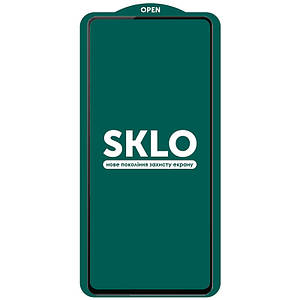 Захисне скло SKLO 5D (full glue) (тех. пак) для Oppo A74 4G