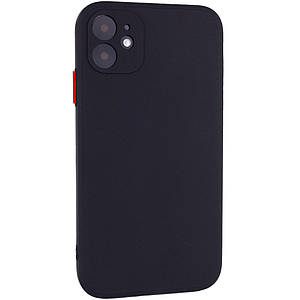 Чохол TPU Square Full Camera для Apple iPhone 11 (6.1") Чорний