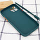 Чохол TPU Square Full Camera для Apple iPhone 12 Pro Max (6.7") Зелений, фото 4
