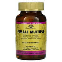 Solgar, Female Multiple (60 таб.), женские витамины, жіночі вітаміни