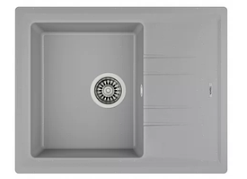 Кухонна мийка врізна гранітна Teka STONE 45 S-TG 1B 1D (115330042) серый металлик