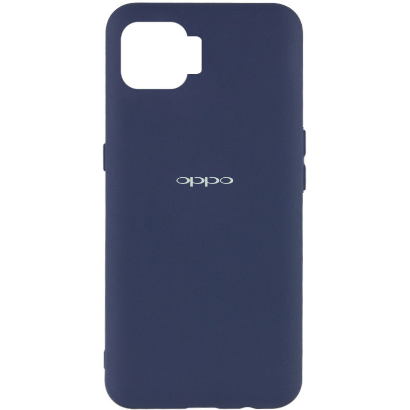 Чохол Silicone Cover My Color Full Protective (A) для Oppo A73 Синій / Midnight Blue, фото 1