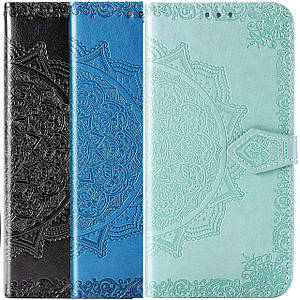 Шкіряний чохол (книжка) Art Case з візитницею для ZTE Blade v2020