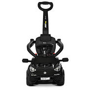 Дитячий електромобіль-толокар Bambi M 3591L-2, чорного кольору, фото 3