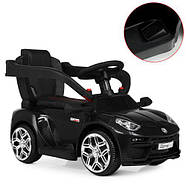 Дитячий електромобіль-толокар Bambi M 3591L-2, чорного кольору, фото 6