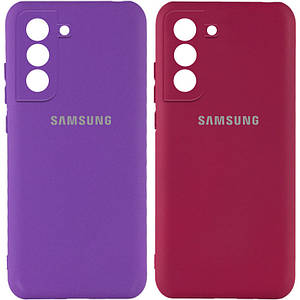 Чохол Silicone Cover My Full Color Camera (A) для Samsung Galaxy S21