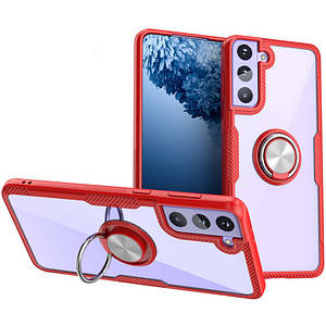 TPU+PC чохол Deen CrystalRing for Magnet (opp) для Samsung Galaxy S21