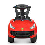 Дитяча каталка-толокар M 4742-3, червоного кольору, фото 2