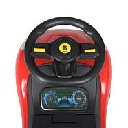 Дитяча каталка-толокар M 4742-3, червоного кольору, фото 3