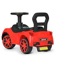 Дитяча каталка-толокар M 4742-3, червоного кольору, фото 5