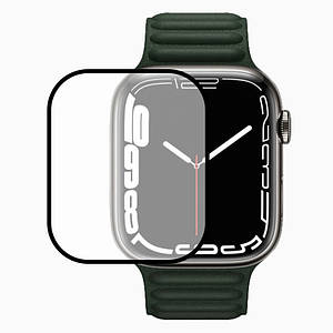 Полімерна плівка 3D (full glue) (тех. пак) для Apple watch Series 7 41mm