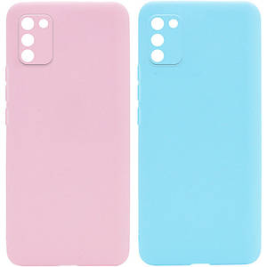 Силіконовий чохол Candy Full Camera для Samsung Galaxy A03s