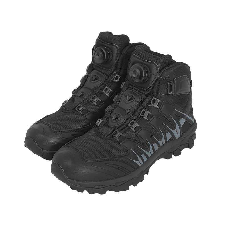 Черевики тактичні Lesko 996 Black р.39 чоловічі автоматична пряжка шт, фото 1