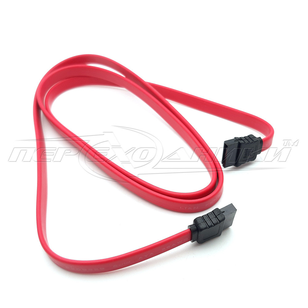 Кабель SATA-DATA для HDD, 100 см прямий
