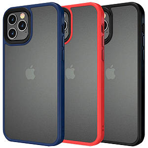 TPU+PC чохол Metal Buttons для Apple iPhone 13 Pro Max (6.7")