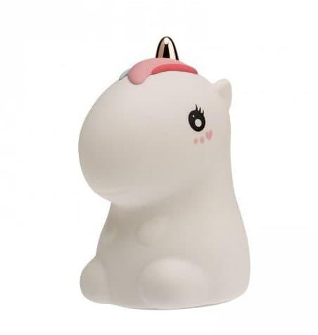 Нічник силіконовий нічник дитячий Єдиноріг LED USB