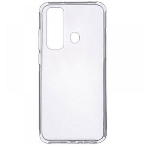 TPU чехол Epic Transparent 1,5 mm Full Camera для TECNO Camon 17