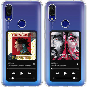 TPU чехол Music style для Xiaomi Redmi 7