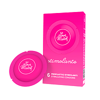 Презервативи — Stimolante (Ribs&Dots), 54 мм, 6 шт.