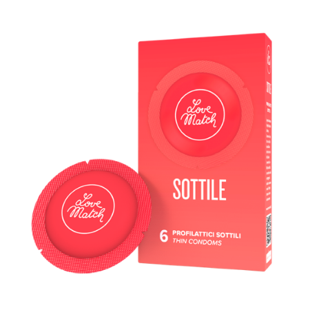 Презервативи — Sottile (Thin), 6 шт., фото 1