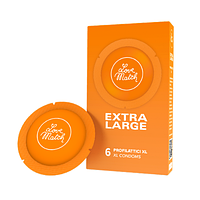 Презервативи — Extra Large, 57 мм, 6 шт.