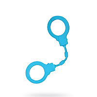 Силіконові наручники A-Toys By Toyfa, силікон, блакитні, 33 см