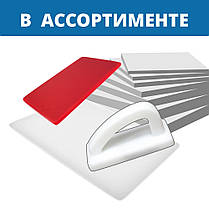 Двостороння дошка для LDPE 500 × 300 × 20 мм червона Дошка для нарізки і обробки, фото 5