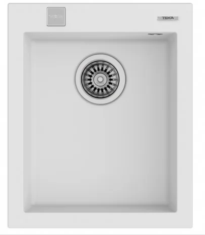 Мийка для кухні врізна гранітна Teka Forsquare 34.40 TG (115230014) белый