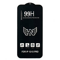Захисне скло 99H для Apple iPhone 13| Full Glue | Big Edge