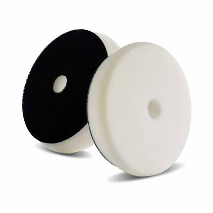 Поролоновий коло середньої жорсткості білий - Lake Country White Foam Polishing Pad 125 мм. (FR-HWHITE 5.5), фото 1