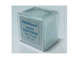Скло покривне 18х18 пл.уп.100 шт.