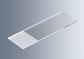 Скло предметне зі шліф. краями та смугою для запису уп. 50 шт.