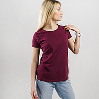 Женская футболка мягкая и легкая Iconic 0614320 S, 41 Бордовый