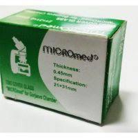 Скло покривне до камери Гаряче уп.100 шт. (21х31х0,45 мм)