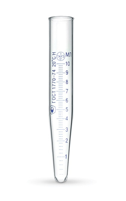 Пробірка П-1-10-0,2 MICROmed центрувальна на 10 мл із градуюванням, уп.100 шт.