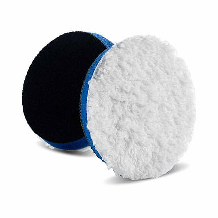 Полірувальний круг микрофибровый жорсткий - Lake Country HDO Heavy Cutting Fiber Pad w/ Blue 75 мм (HDO-350F), фото 1