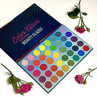 Палетка теней для век Beauty Glazed Color Fusion Eyeshadow Palette 39 оттенков