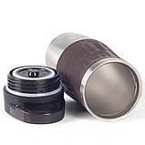 Термокухоль вакуумний із неіржавкої сталі 380 мл для кави та чаю Edenberg EB-626 Термо чашка металева термос, фото 8