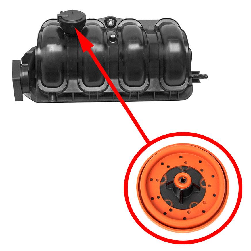 Мембрана 77363754 впускного колектора Alfa Romeo/Fiat/Lancia 2.2 JTS 77364333
