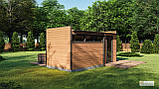 Мобільна модульна сауна 6х3м Gartensauna-7 під ключ від виробника, фото 4