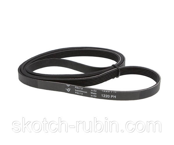 Ремінь Hutchinson Poly.V 1220 H6 чорний для автомобілів з приводом передачі потужності