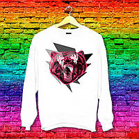 Світшот з оригінальним принтом Ведмідь 7 Push IT