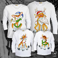 Світшоти Family Look з принтом "Новий рік: Олені" Push IT