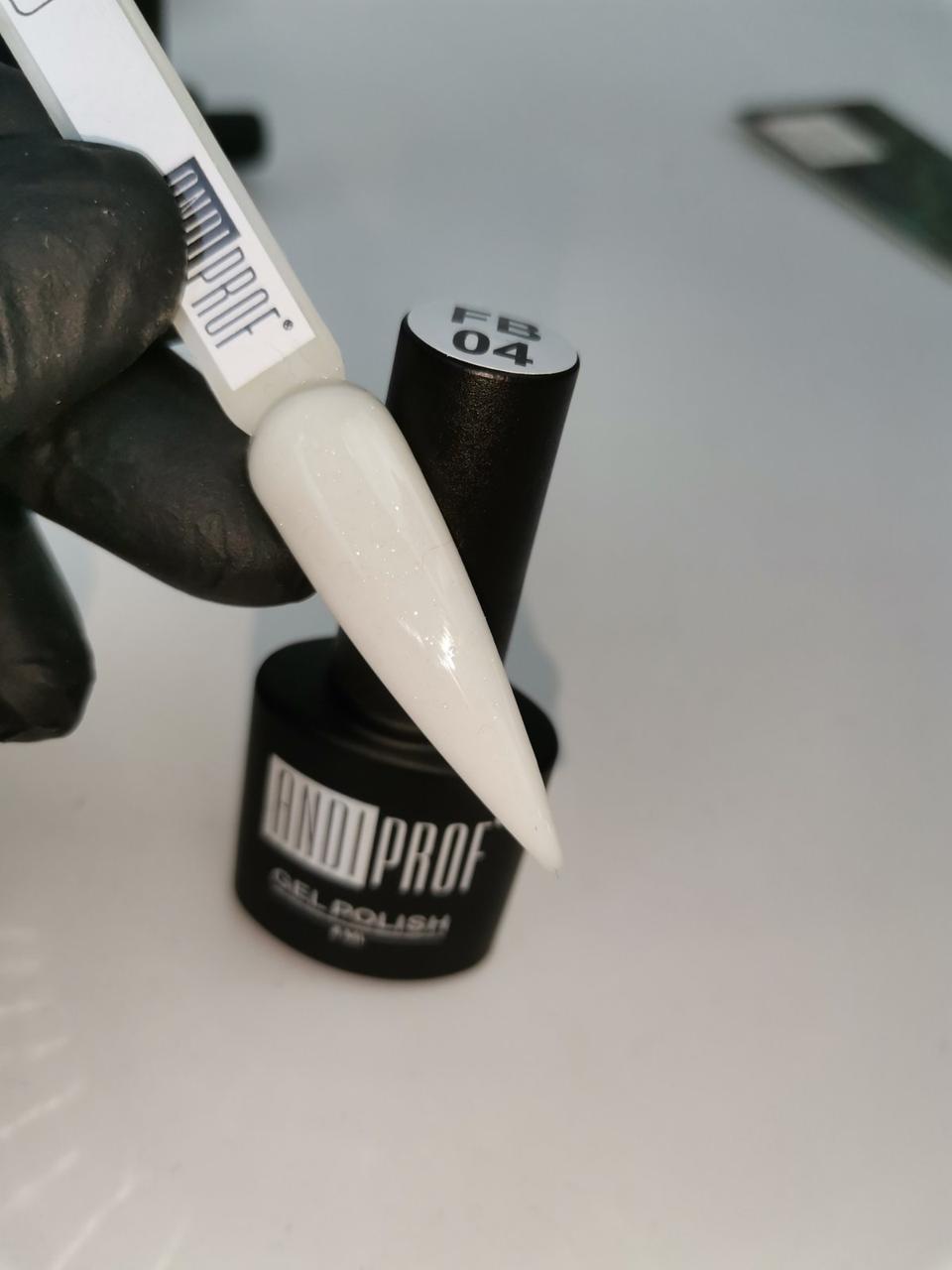 База камуфлююча  Flash base №04 milk зі світловидбиваючими частинками, 8 мл ANDI PROF