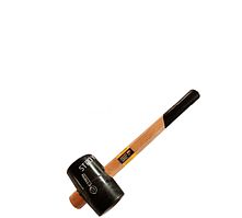 Киянка резинова чорна 450 г Сталь 44073