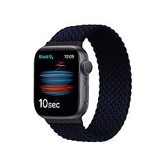 Нейлоновий ремінець Promate Fusion-40XL для Apple Watch 38-40 мм 1/2/3/4/5/6/7/SE Charcoal