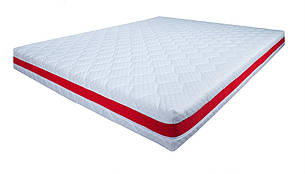 Вева 190х160х21, Латекс, Memory, м'який, до 140 кг, Зима/Літо, безпружинний ортопедичний матрац