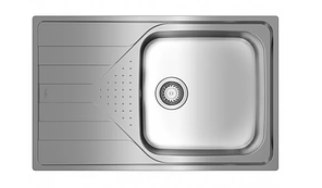 Кухонні врізна мийка Teka UNIVERSE 50 1B 1D MAX (115110030)