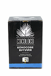 Вугілля кокосове для кальяну Хмара CocoLoco 1 кг ( 72 шт )