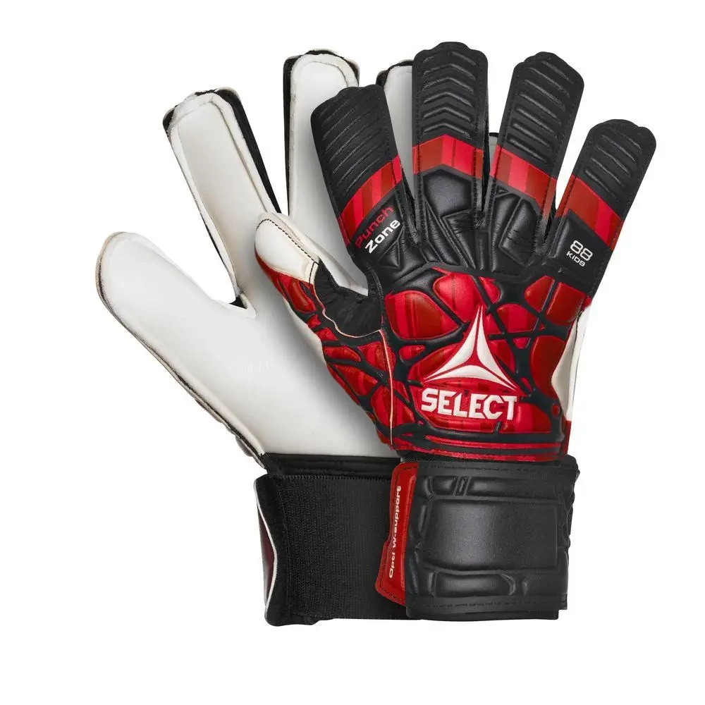 Воротарські рукавички Select Goalkeeper Gloves 88 Kids (602880-497) Black/Red 3, фото 1